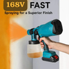 ✅PULVERIZADOR DE PINTURA INALÁMBRICA DE ALTA POTENCIA🖌️