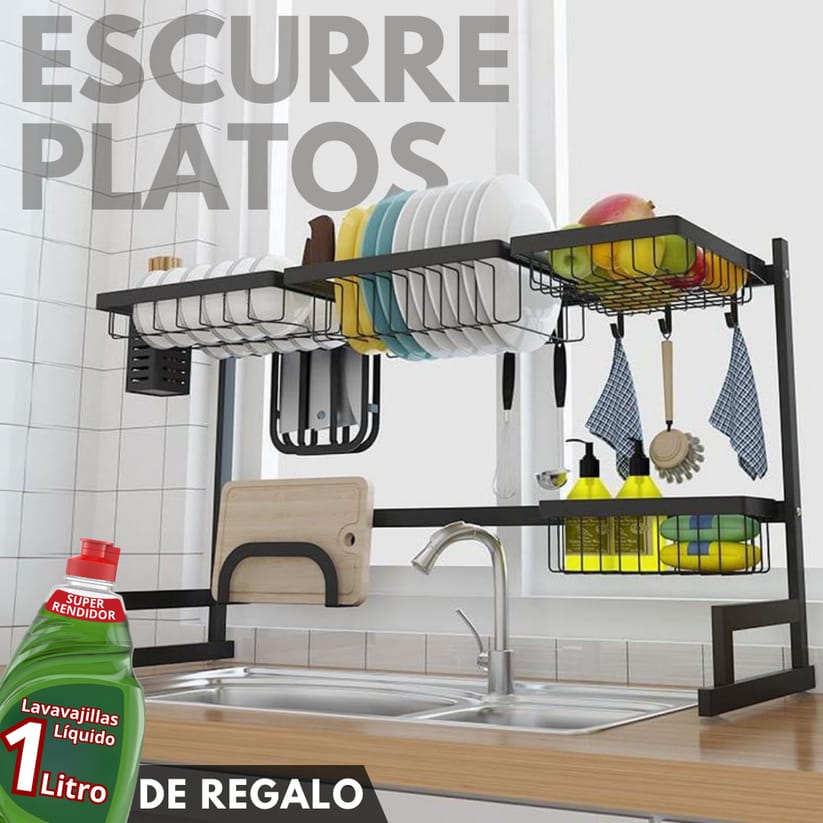 ESCURRIDOR DE PLATOS RACK MAX PREMIUM 2024