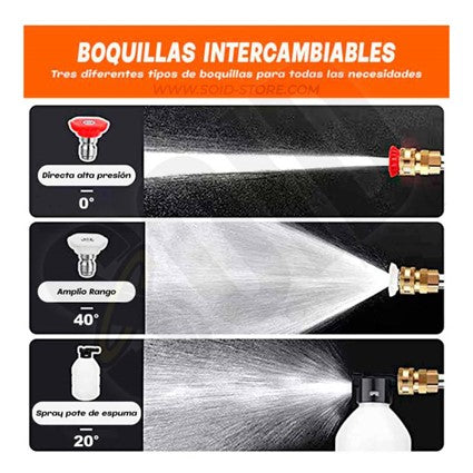 HIDROLAVADORA PORTATIL 120V ALTA PRESION |ENVIOS A TODO PERU|